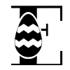 Crazy Easter Egg logo